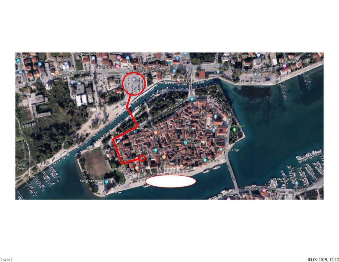 Apartment Ana Τρογκίρ Εξωτερικό φωτογραφία